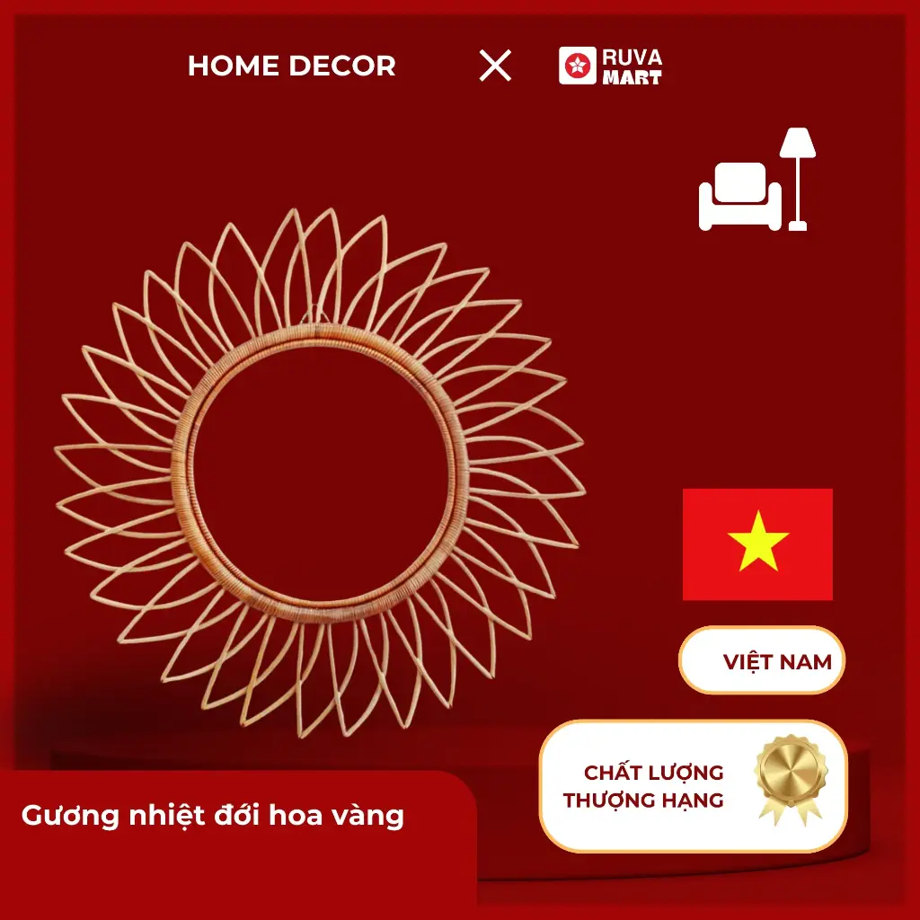 Gương nhiệt đới hoa vàng  2513