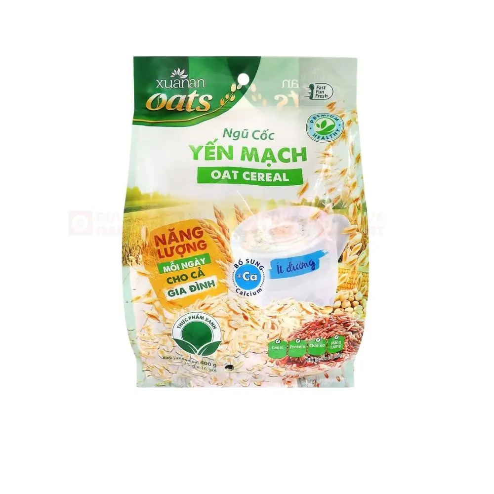 Ngũ cốc dinh dưỡng canxi ít đường Xuân An 400G - 320