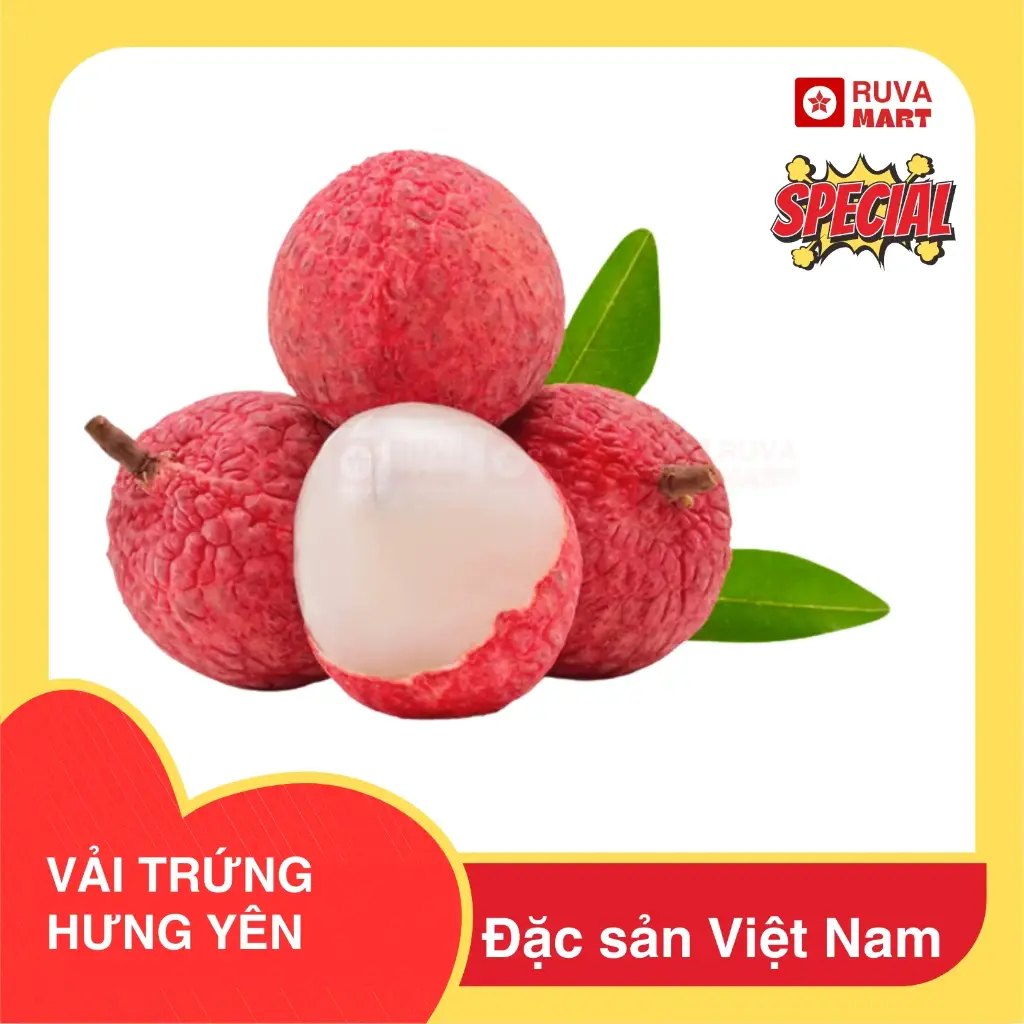 Vải trứng đặc sản Hưng Yên 1kg - 1605