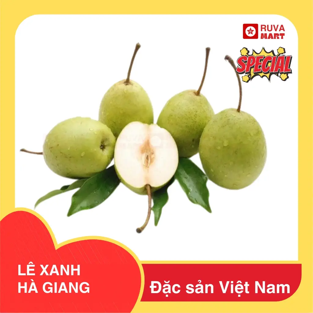 Lê xanh đặc sản Tây Bắc 1kg - 1609