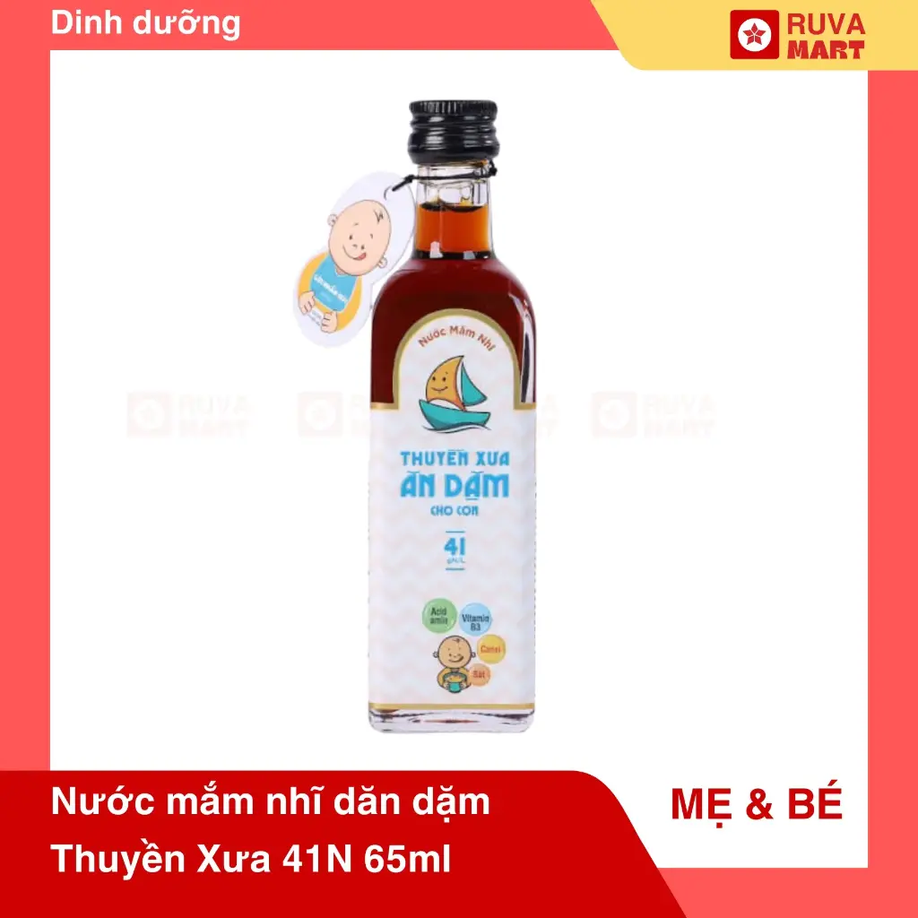 Nước mắm nhĩ dăn dặm Thuyền Xưa 41N 65ml - 2033