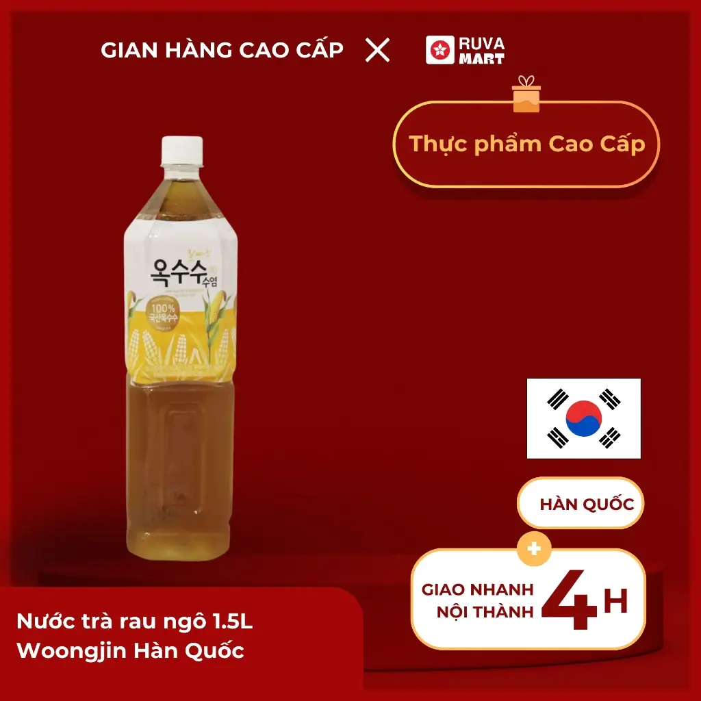 Nước trà rau ngô 1.5L Woongjin Hàn Quốc - 2336