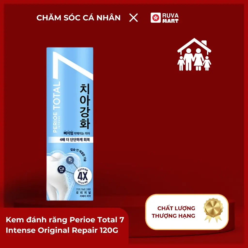 Kem đánh răng Perioe Total 7 Intense Original Repair 120G  2441