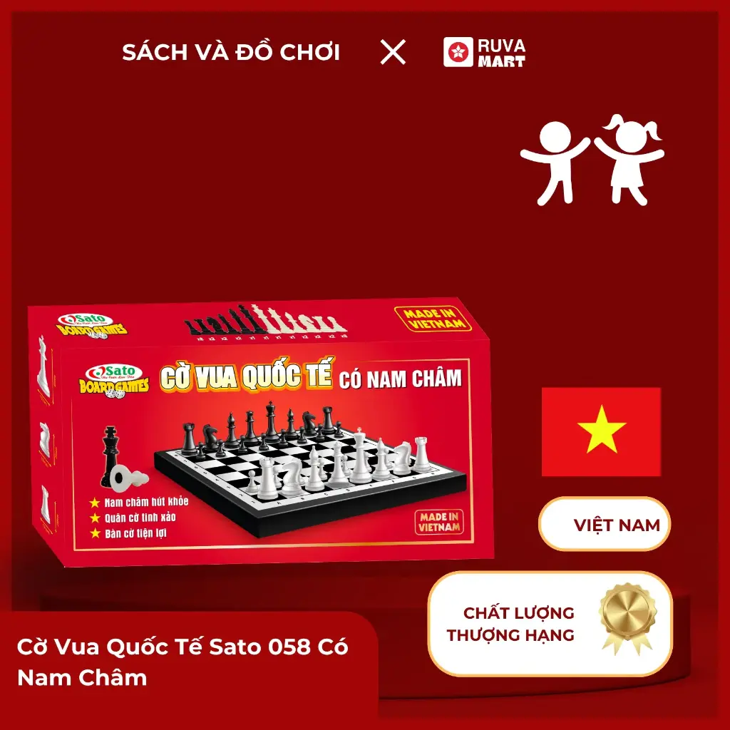 Cờ Vua Quốc Tế Sato 058 Có Nam Châm  2495