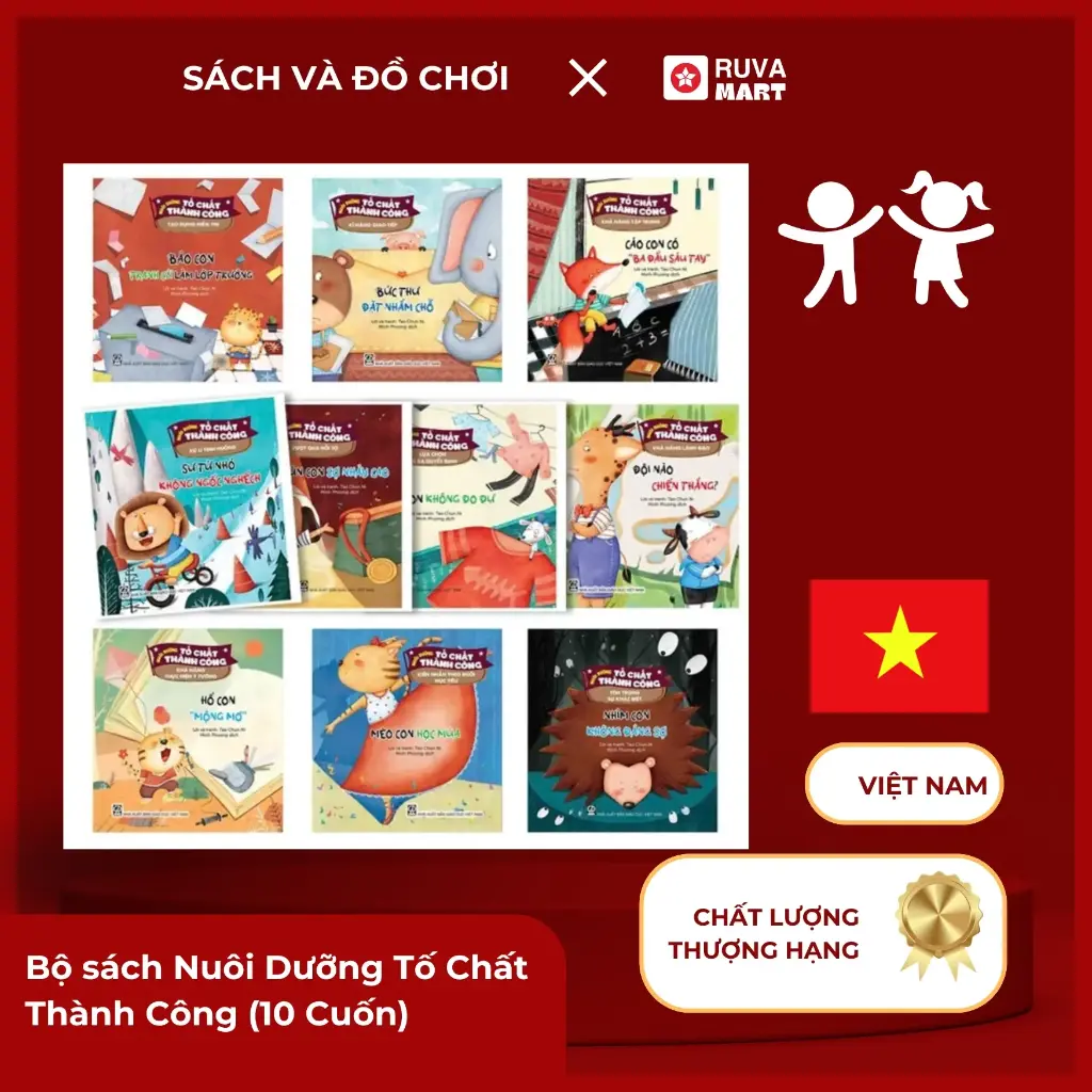 Bộ sách Nuôi Dưỡng Tố Chất Thành Công (10 Cuốn)  2499