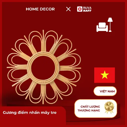 [NTHM] Gương điểm nhấn mây tre  2512