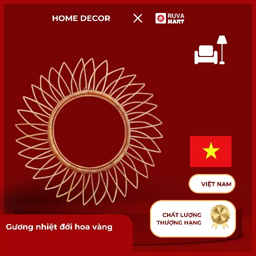 [NTHM] Gương nhiệt đới hoa vàng  2513