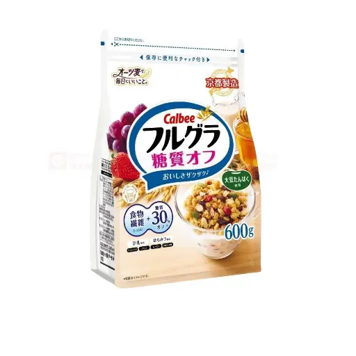 [BCGRT] Ngũ cốc trái cây Frugra Calbee ít đường 600G - 397