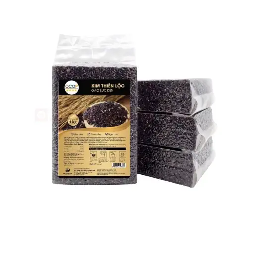 [BCGRT] Gạo lức đen Kim Thiên Lộc OCOP 1kg - 407