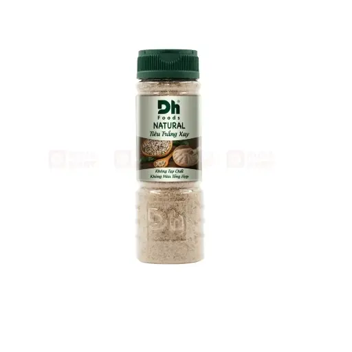[BCGRT] Tiêu trắng xay DH Foods hũ 80G - 1114