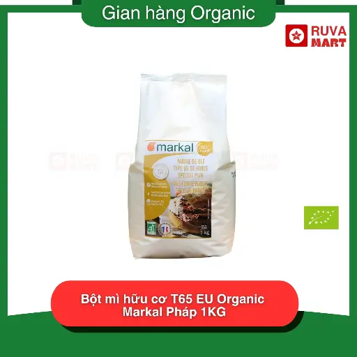 [XSM] Bột mì hữu cơ T65 EU Organic Markal Pháp 1KG - 1762
