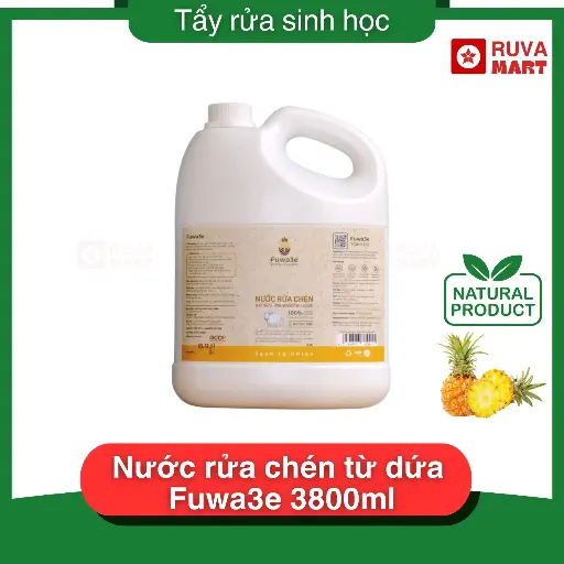 [FUW] Nước rửa chén từ dứa Fuwa3e 3800ml - 2217