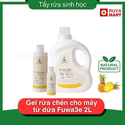 [FUW] Gel rửa chén cho máy từ dứa Fuwa3e 2000ml - 2221