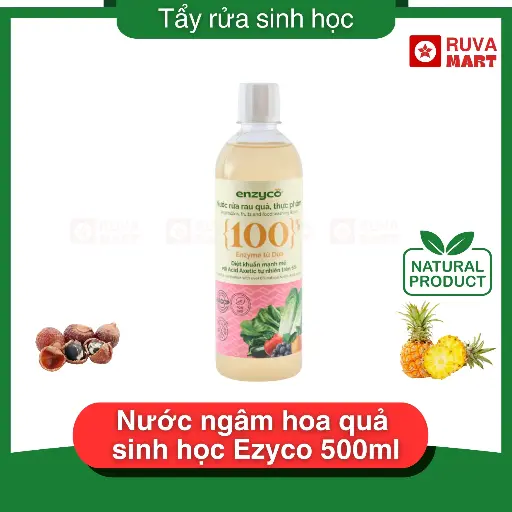 [ENZ] Nước ngâm hoa quả sinh học Ezyco 500ml - 2222