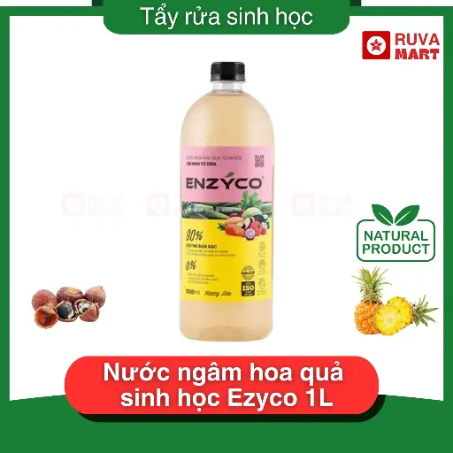 [ENZ] Nước ngâm hoa quả sinh học Enzyco 1L - 2223