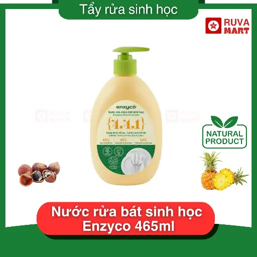 [ENZ] Nước rửa bát sinh học Enzyco 465ml - 2226
