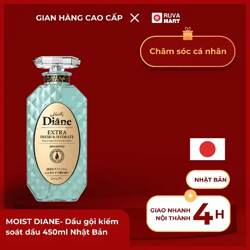 [SKK] MOIST DIANE- Dầu gội kiểm soát dầu 450ml Nhật Bản - 2356