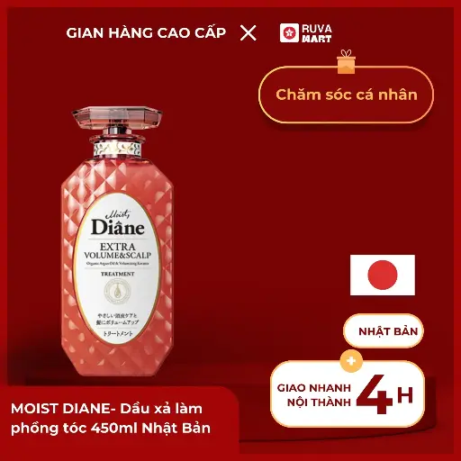 [SKK] MOIST DIANE- Dầu xả làm phồng tóc 450ml Nhật Bản - 2359