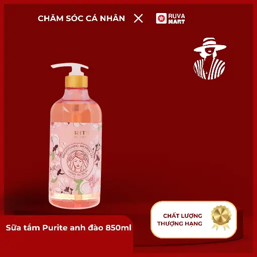 [GOM] Sữa tắm Purite anh đào 850ml  2449