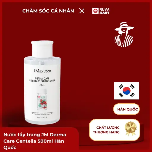 [GOM] Nước tẩy trang JM Derma Care Centella 500ml Hàn Quốc  2470