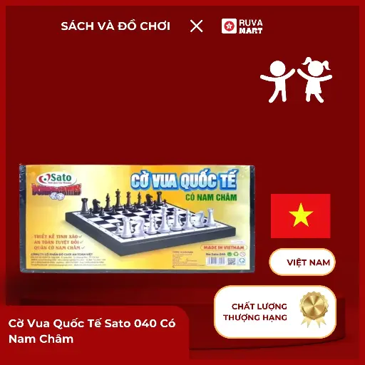 [DCATV] Cờ Vua Quốc Tế Sato 040 Có Nam Châm  2494