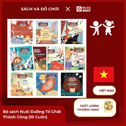 [ADCB] Bộ sách Nuôi Dưỡng Tố Chất Thành Công (10 Cuốn)  2499