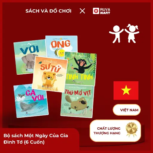[ADCB] Bộ sách Một Ngày Của Gia Đình Tớ (6 Cuốn)  2500