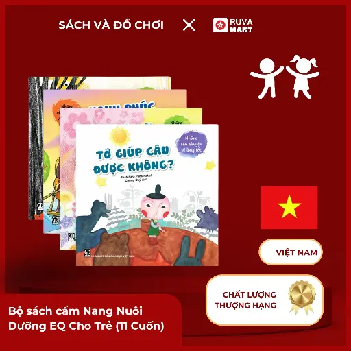 [ADCB] Bộ sách cẩm Nang Nuôi Dưỡng EQ Cho Trẻ (11 Cuốn)  2501
